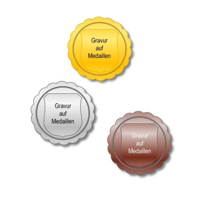 GRAVUR Medaillen