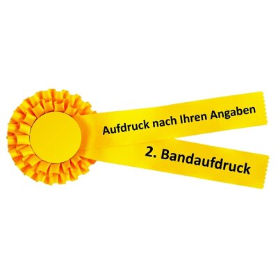BANDAUFDRUCK individuell