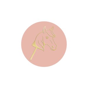 051 Hobby Horse / gold