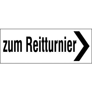 Zum Reitturnier